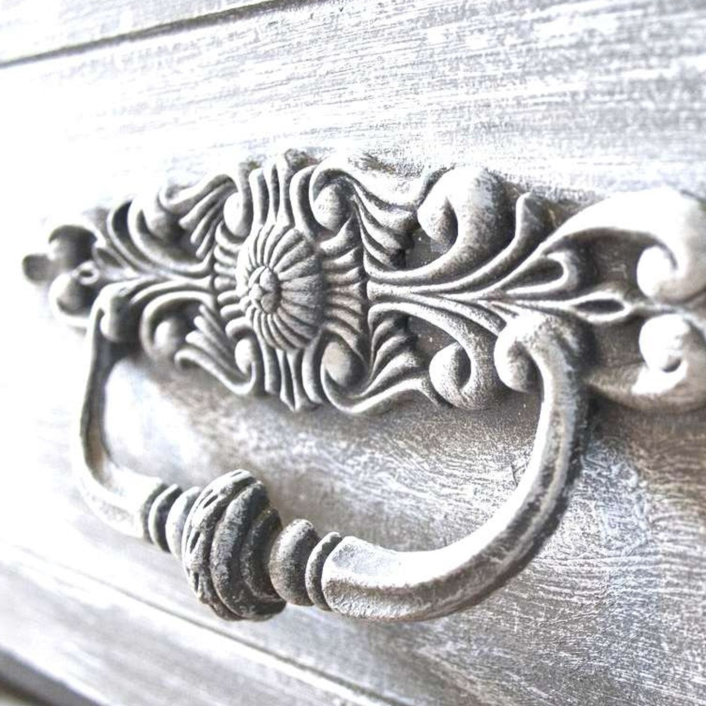 Rayher Chalky-Finish Kreidefarbe – Nebelgrau