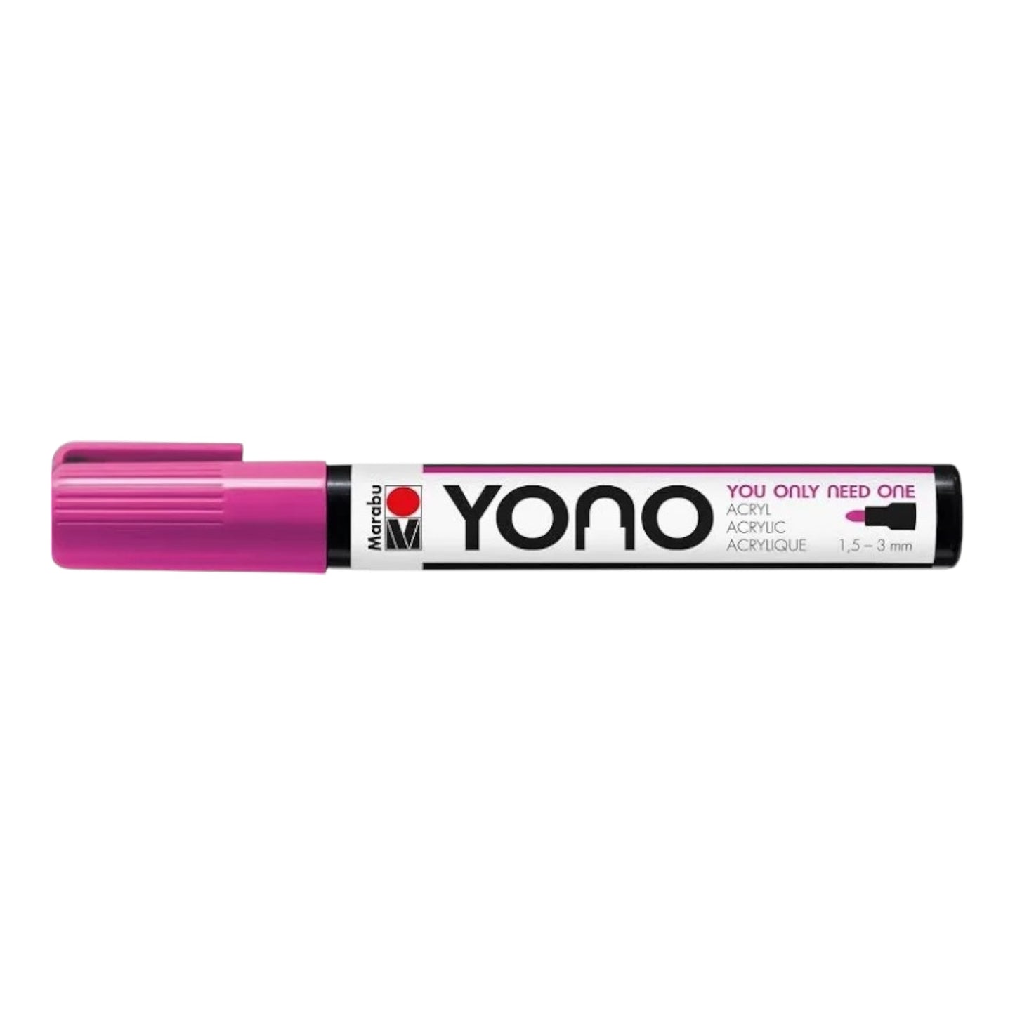 YONO Acrylmarker – Magenta (1.5–3 mm)
