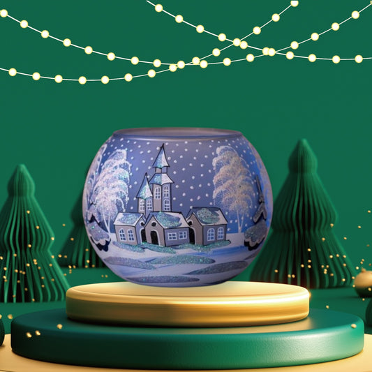 Tealight holder Frosty Weeken .