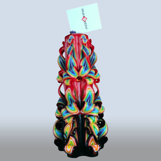 Geschnitzte Kerze Gross - Chaos Flame