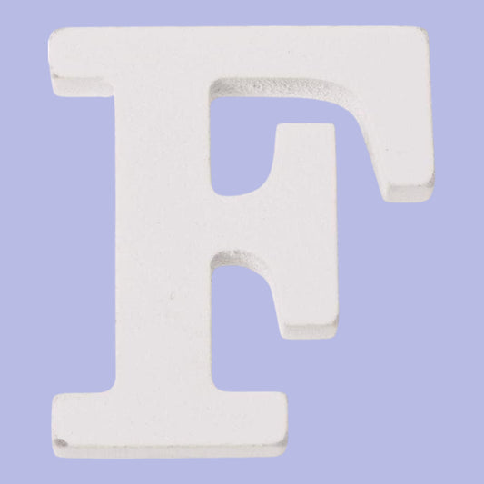 Glorex Buchstabe F MDF 5,5x0,9cm