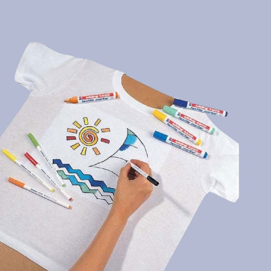 Edding 4500 Textile Marker – 2-3 mm Rundspitze, Blau