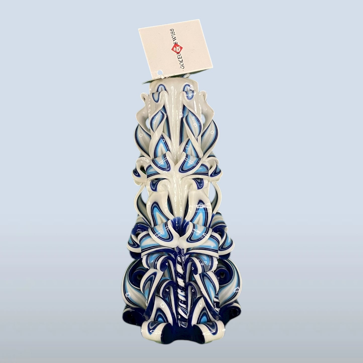 Geschnitzte Kerze Gross - Arctic Breeze