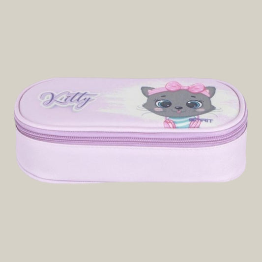 Schuleretuis Leer MY BAG Mini "KITTY", 1-Zip