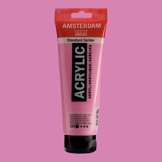 Amsterdam Standard Series Acrylfarbe - Chinacridonrosa Hell 385