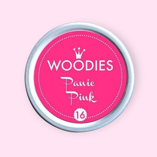 Woodies stamp pad Panic Pink 16