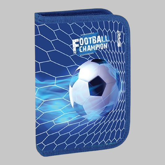 Schüler-Etui "'Football Champion", 1-Zipp, 22-tlg