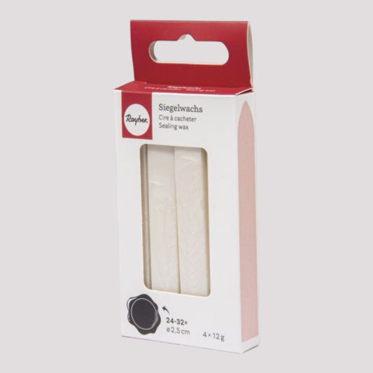 Rayher Siegelwachs Weiss , 12g