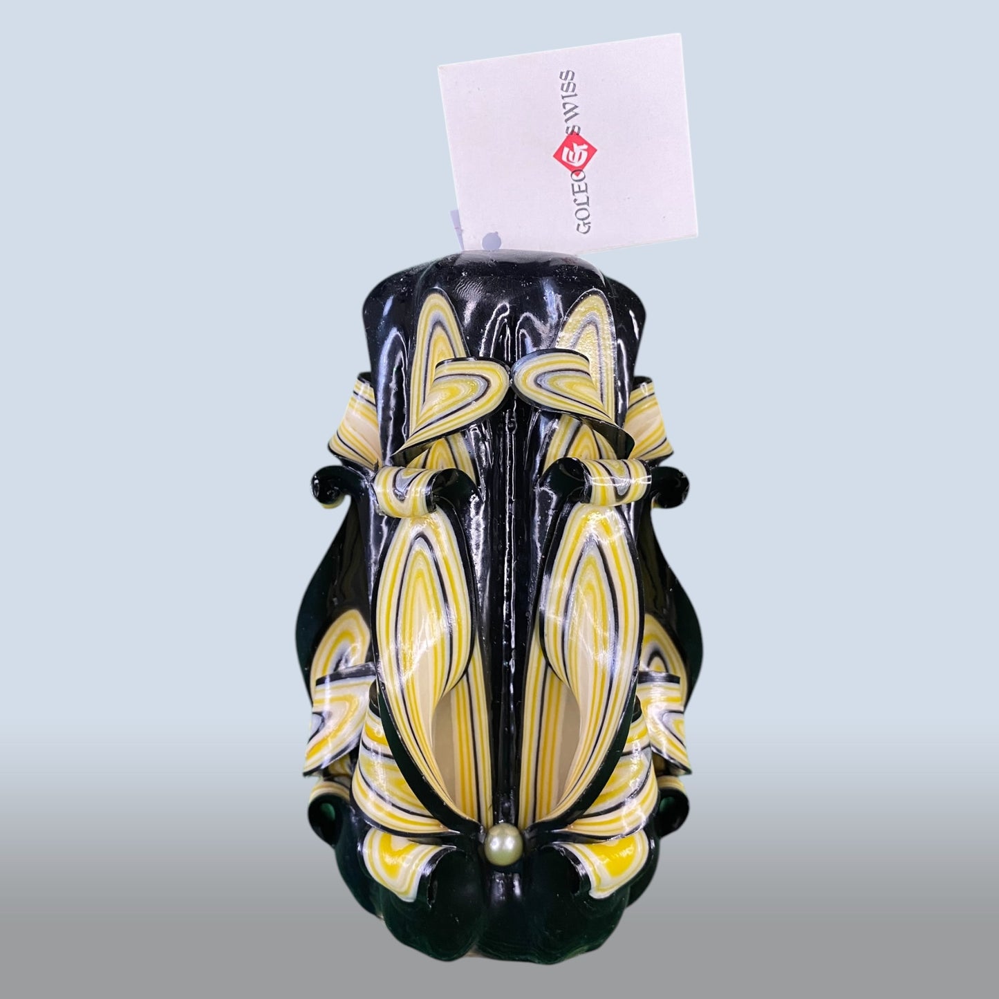 Geschnitzte Kerze Klein - Solar Night