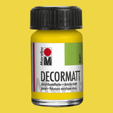 Marabu Decormatt Acryl Gelb 019