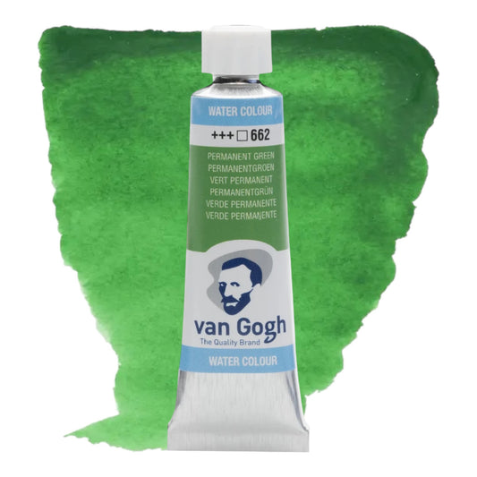 Van Gogh Aquarellfarbe Tube Permanentgrün 662