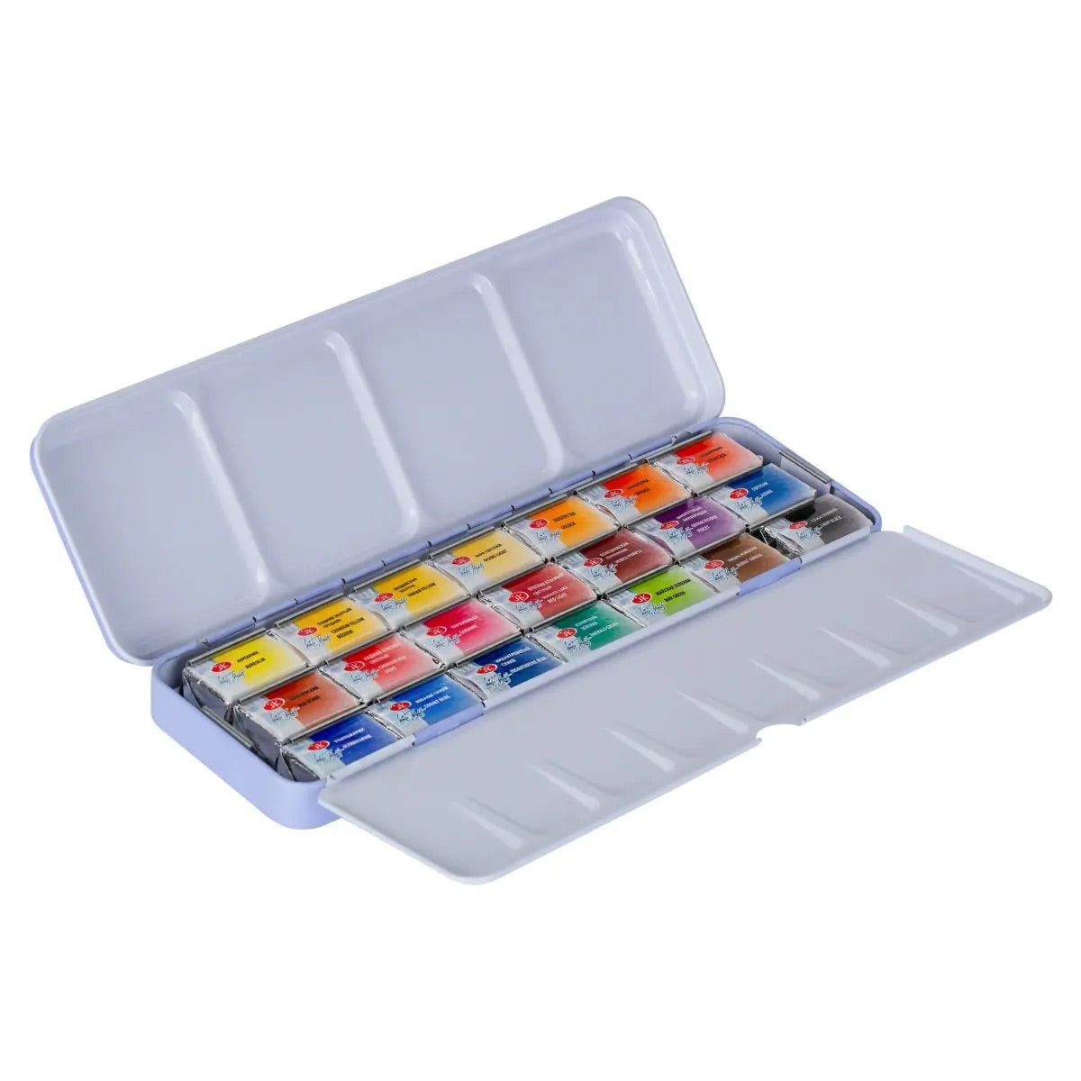Nevskaya Palitra White Nights ™ Aquarellfarbe Set im Metallkasten 21 x 2,5 ml Näpfchen
