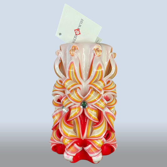 Geschnitzte Kerze Mittel - Citrus Love