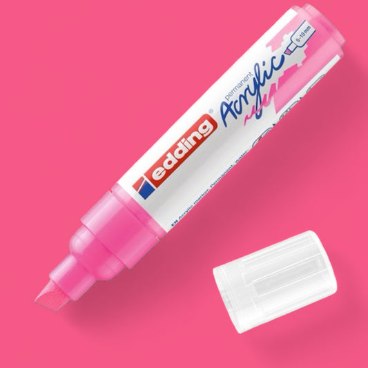 Edding 5000 Acrylmarker neonpink 069 , Keilspitze 5-10 mm