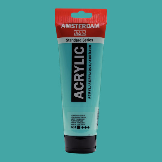 Amsterdam Standard Series Acrylfarbe - Türkisgrün 661