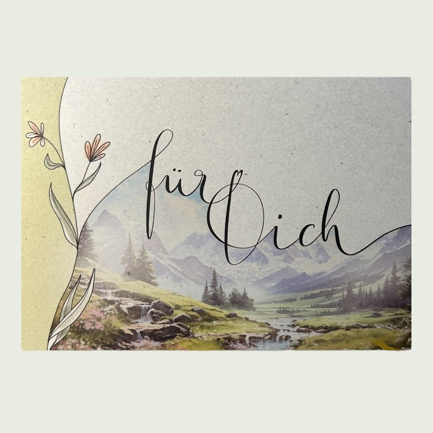 Postkarte „Für Dich“