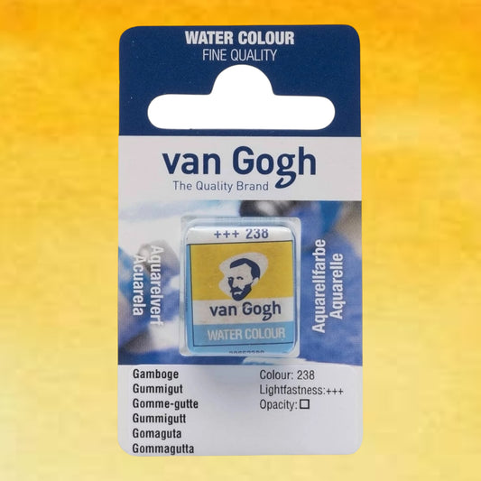 Van Gogh Aquarellfarbe Näpfchen Gummigutt 238