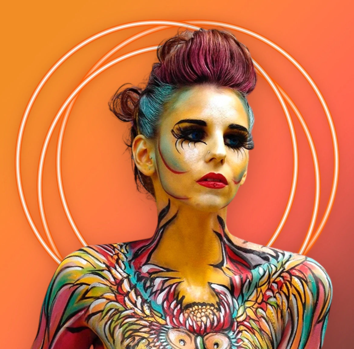 Fantasy Aqua Make up Schminkkasten Halloween Monster