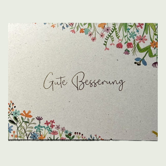 Postkarte „Gute Besserung“