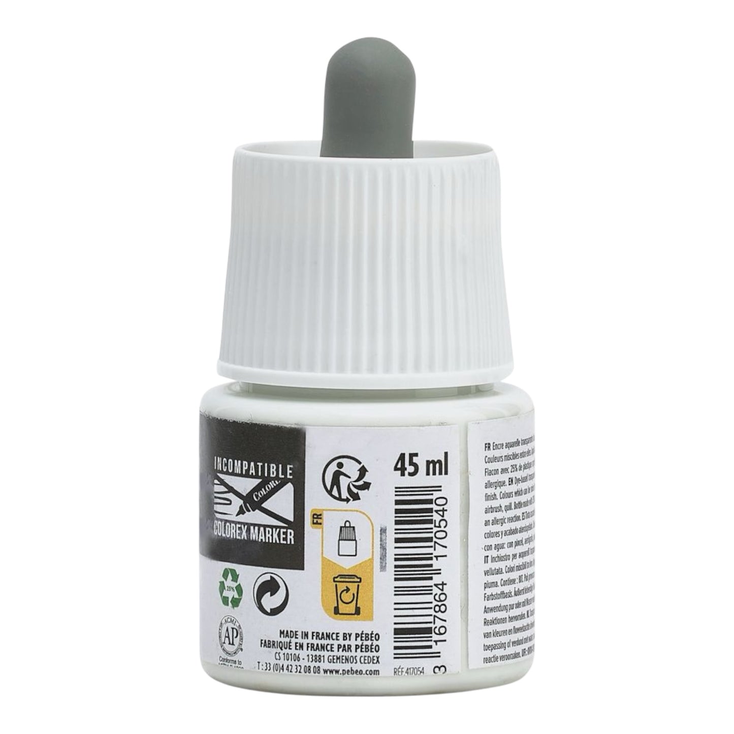 Pebeo Colorex Inks - White, 45 ml