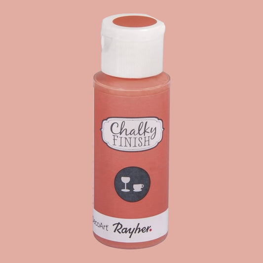 Rayher Chalky Finish, 59 ml, Lachsrosa