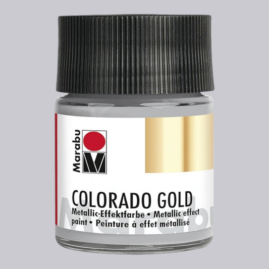Marabu Colorado Gold Metallic-Effektfarbe , Palladium 795