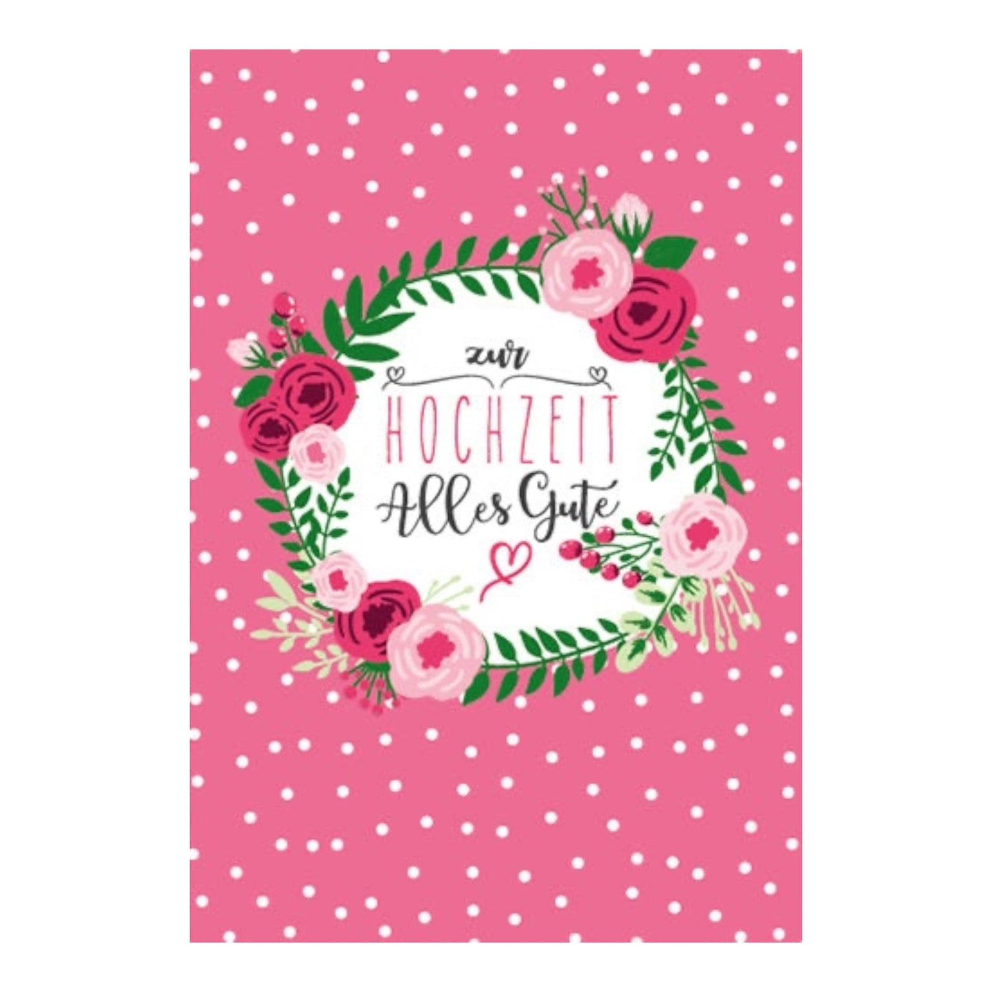 Pop-Up Karte zur Hochzeit Alles Gute