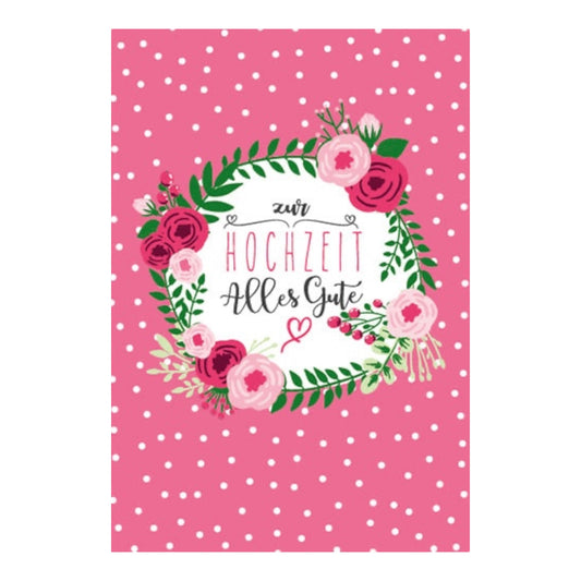 Pop-Up Karte zur Hochzeit Alles Gute