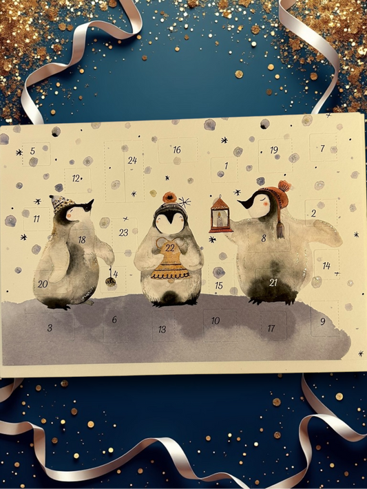 postcard Advent calendar