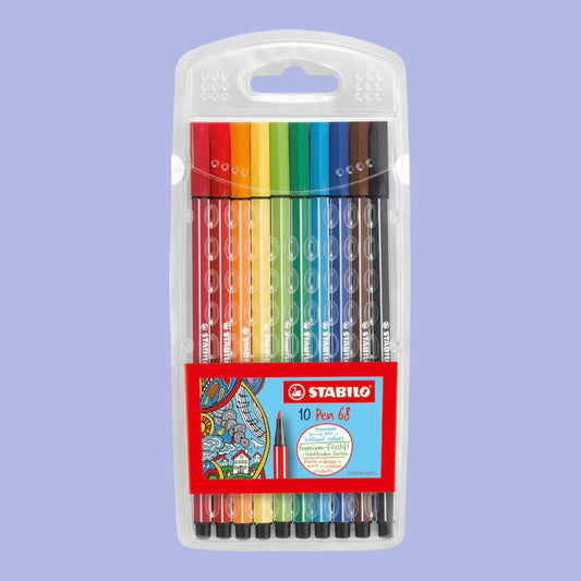 Stabilo Pen 68, 10er Set