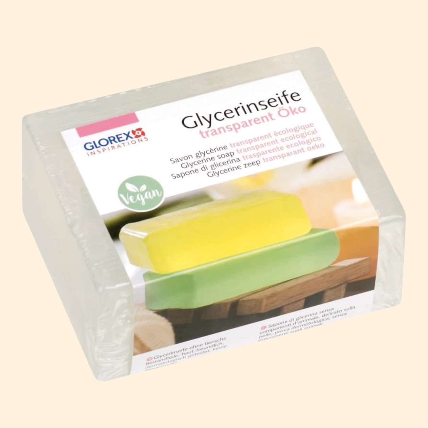 Glorex Glycerinseife Öko transparent 500g