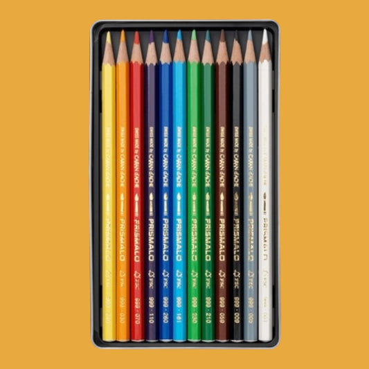 Caran d’Ache Prismalo Aquarelle Buntstifte – 12er Set