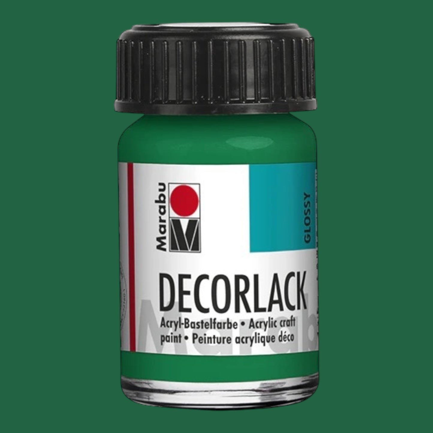 Marabu Decorlack Acryl Glanz Tannengrün 075