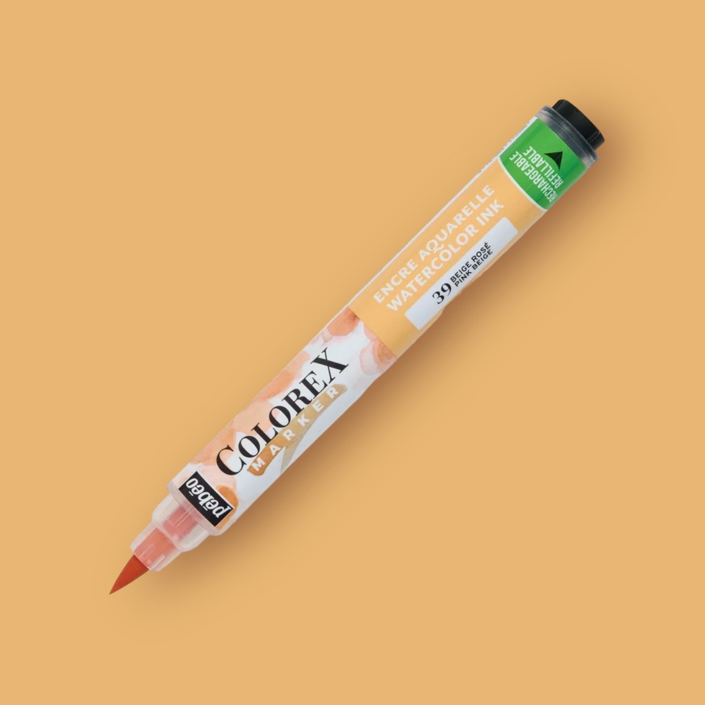 Pébéo Colorex watercolor ink marker pink beige 39