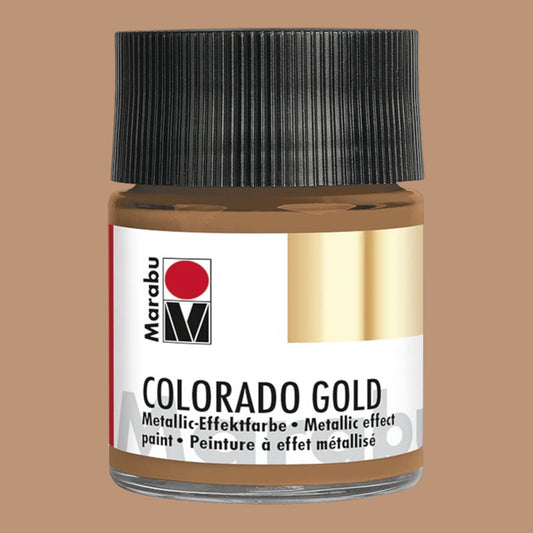 Marabu Colorado Gold Metallic-Effektfarbe , Antik Kupfer 794