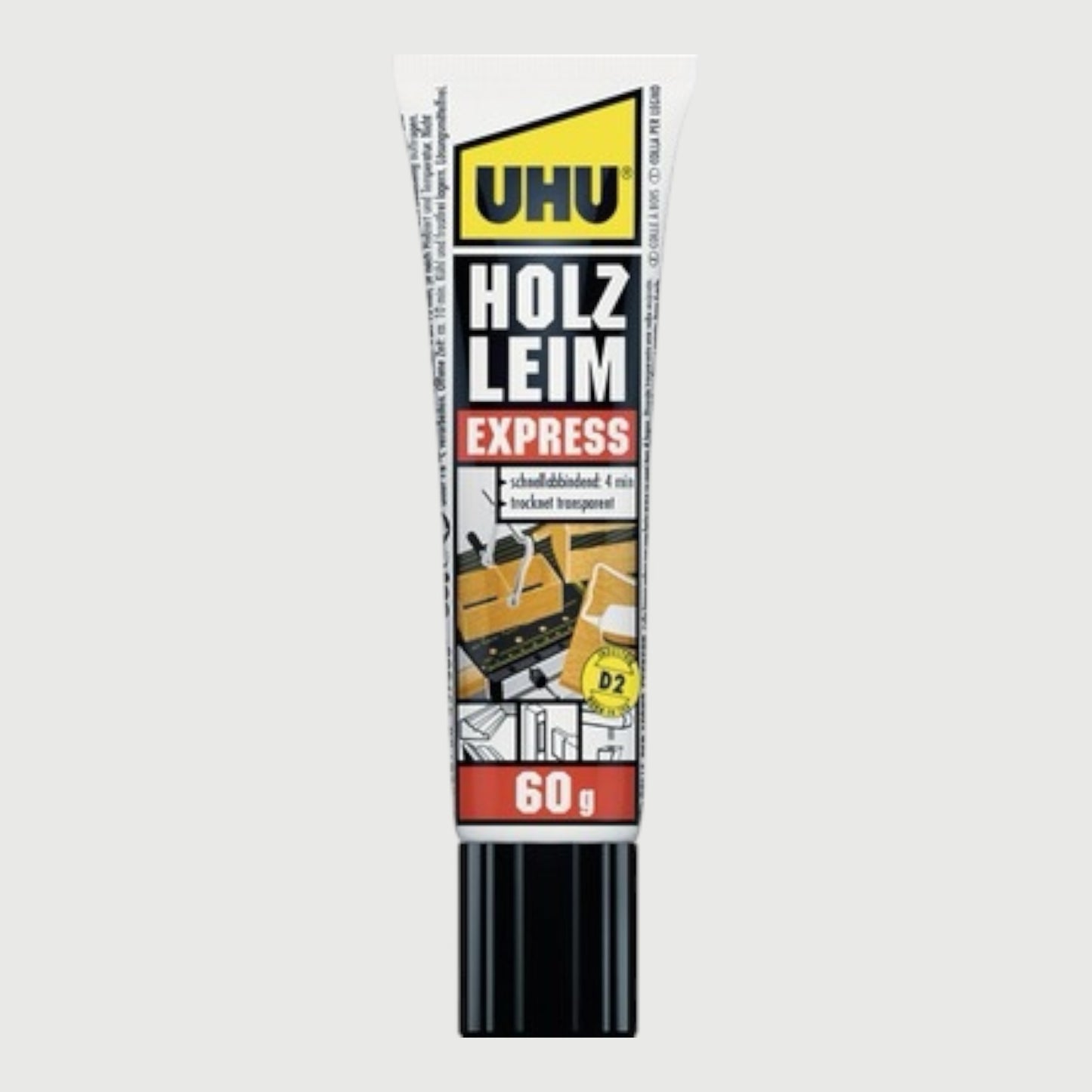 UHU Wood Glue Express D2, 60 g