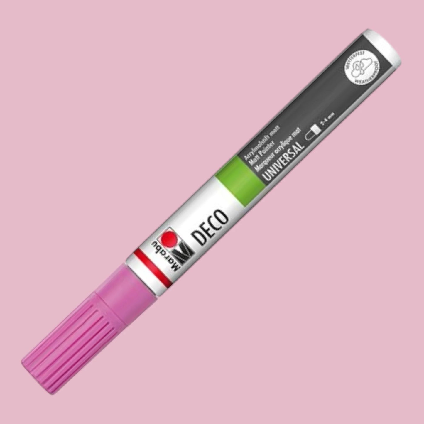 Marabu Deco Painter Acrylmarker Pink – Matt