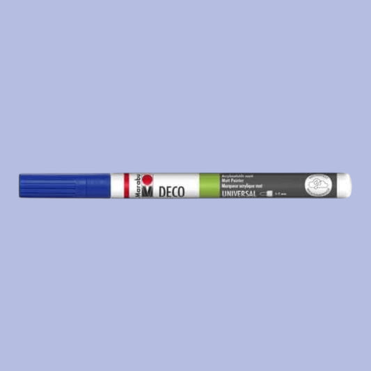 Marabu Deco Painter Acrylmarker Blau – Matt