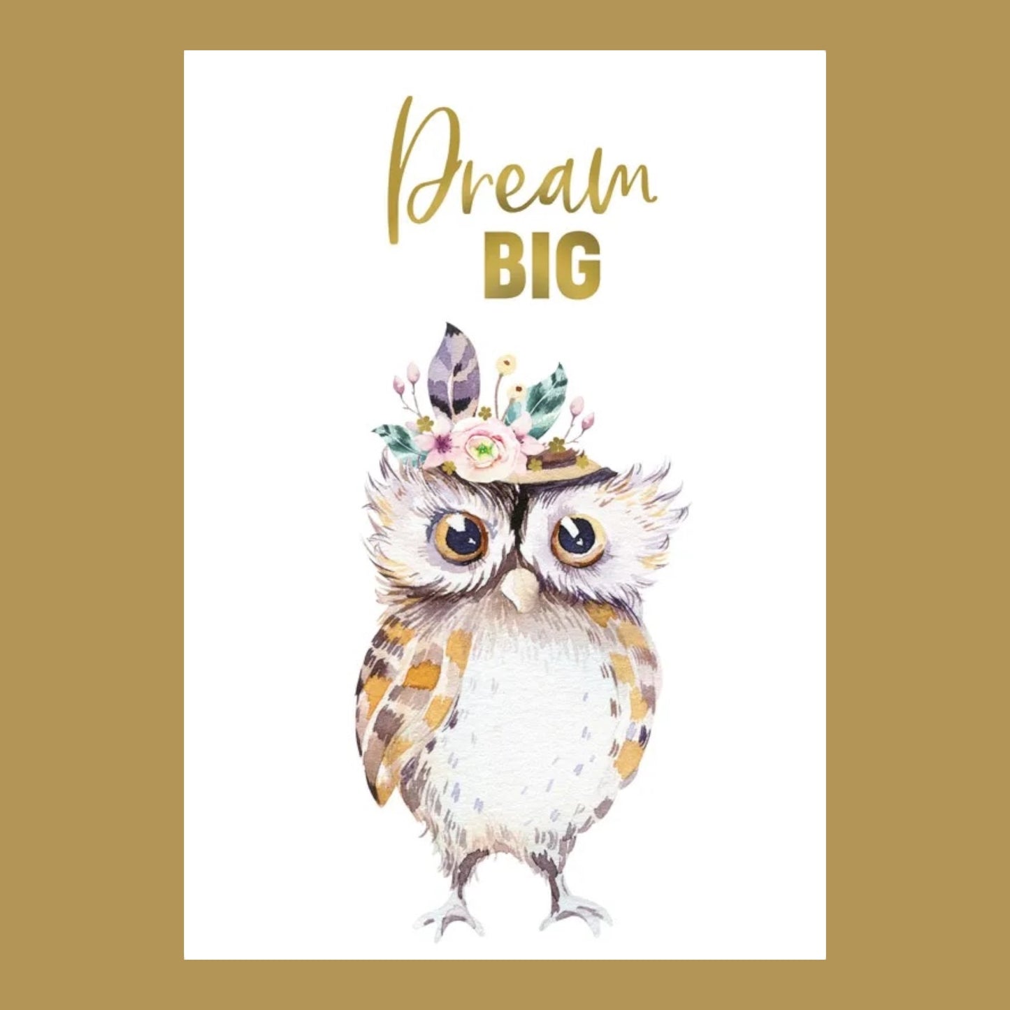 Postcard. Dream Big.