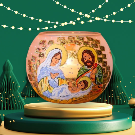 Nativity Light tealight holder