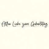 Rayher Holzstempel „Alles Liebe zum Geburtstag“ – 10 × 2 × 2,5 cm