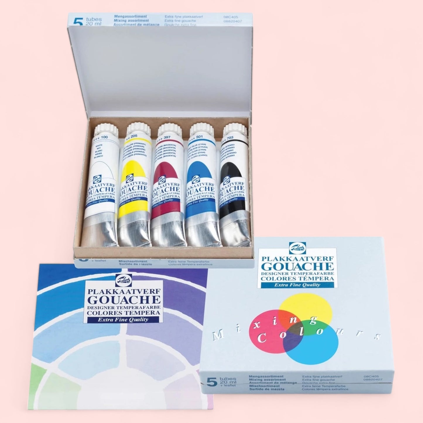 Talens Gouache Extra Fine 5 Farben
