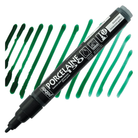 Pebeo Porcelaine 150 Paint Marker - Amazonite Green, Breit
