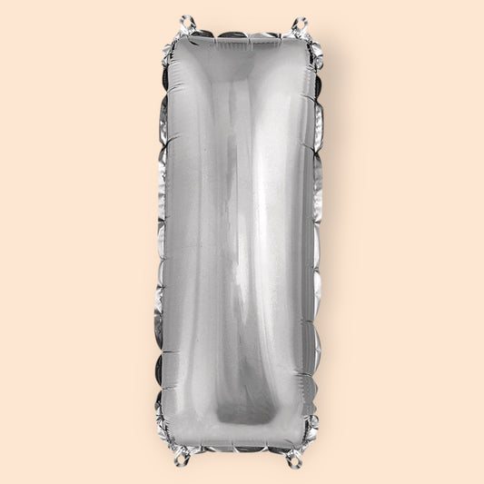 Folienballon, Buchstabe I 40cm