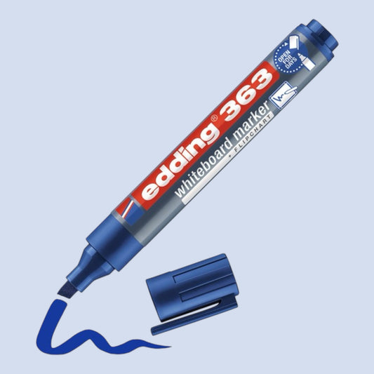 Edding 363 Whiteboardmarker
Blau, Keilspitze 1-5 mm