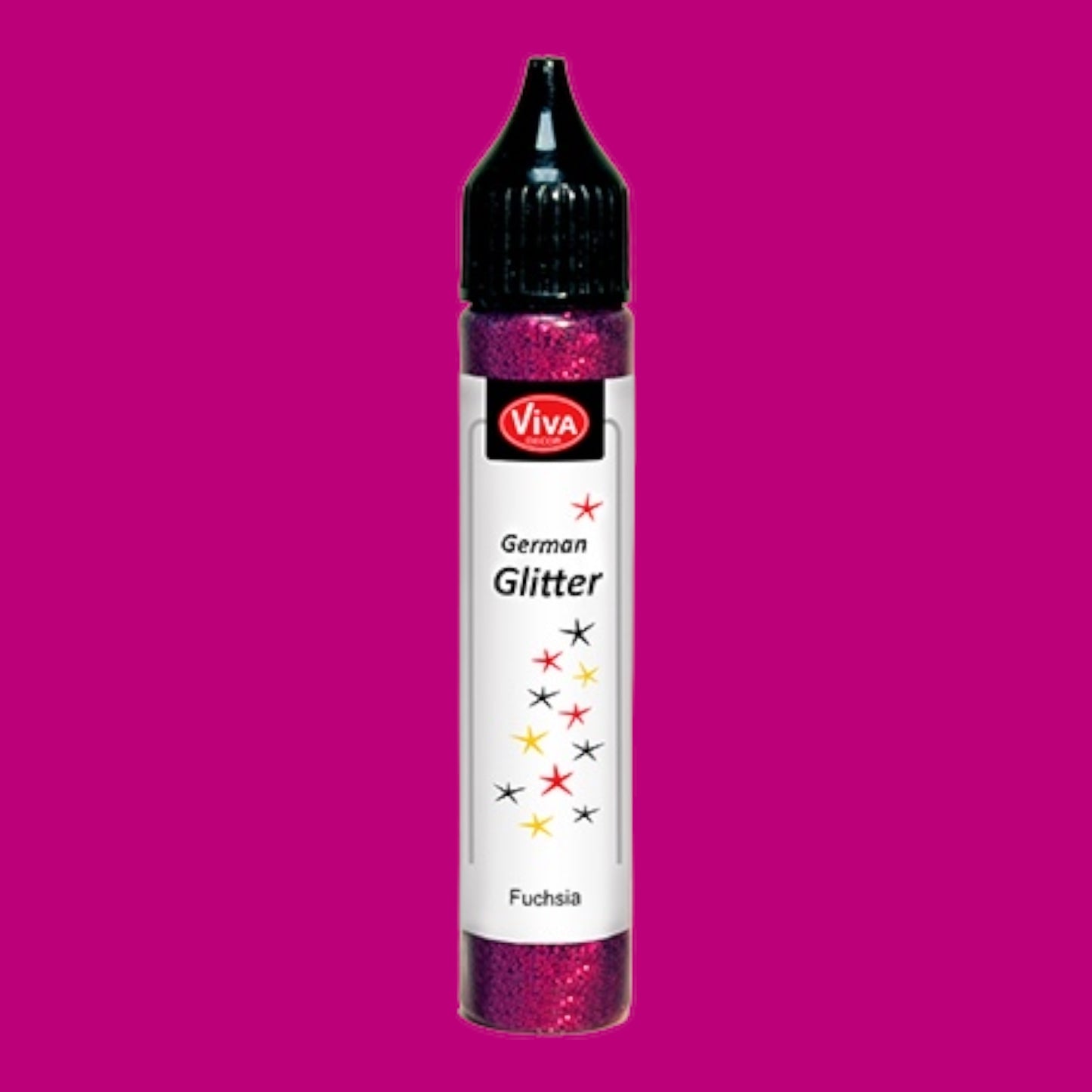 Viva Decor. German glitter. Fuchsia .