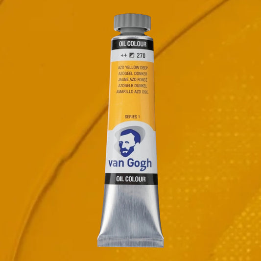 Van Gogh Ölfarbe – Azogelb Dunkel 270 – 20 ml