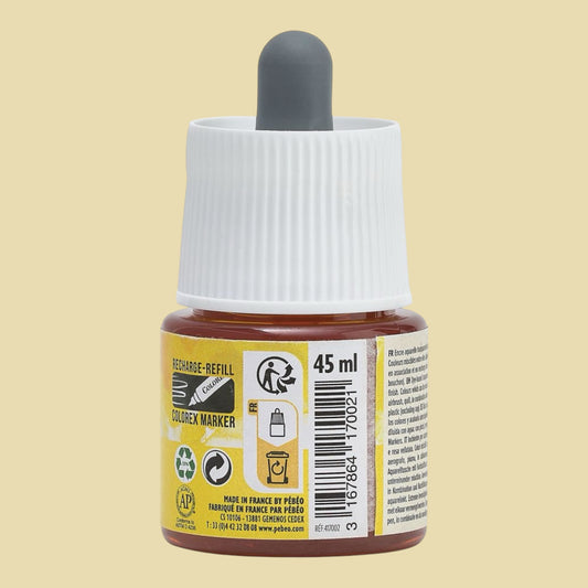 Pebeo Colorex Inks - Primary Yellow, 45 ml