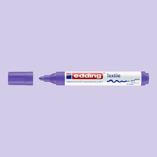 Edding 4500 Textile Marker – 2-3 mm Rundspitze, Violett