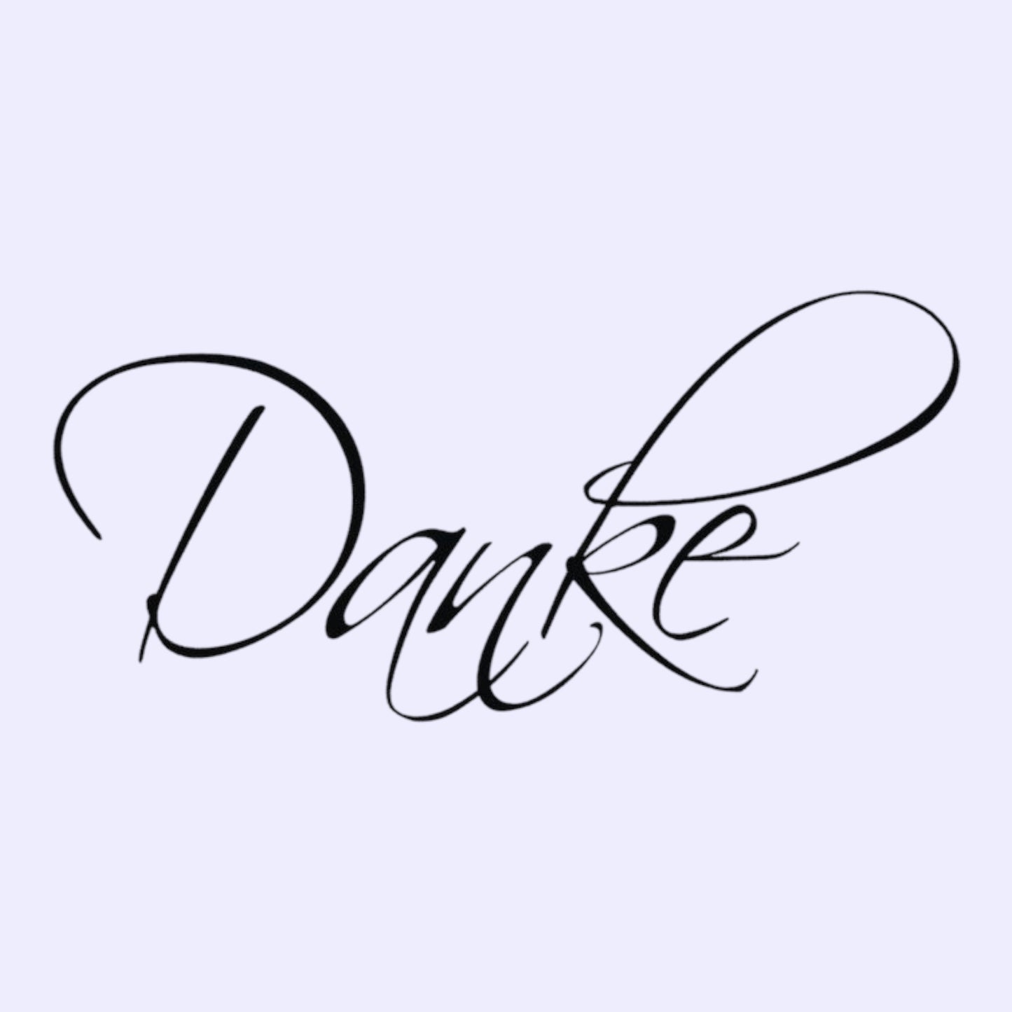 Rayher Holzstempel Danke, 3x6cm